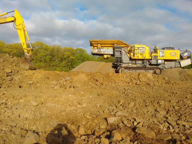 Upton Ridge – Upton, MA – Crushing