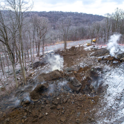 Baystate Blasting - Taconic State Parkway. Photo by Photoflight