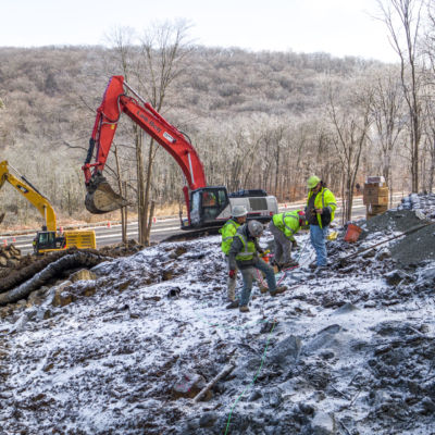 Baystate Blasting - Taconic State Parkway. Photo by Photoflight