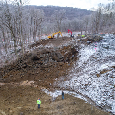 Baystate Blasting - Taconic State Parkway. Photo by Photoflight