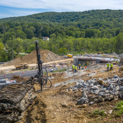 Baystate Blasting - Taconic State Parkway. NY Drone Photography by Photoflight Aerial Media. Subject to copyright ©Photoflight Aerial Media