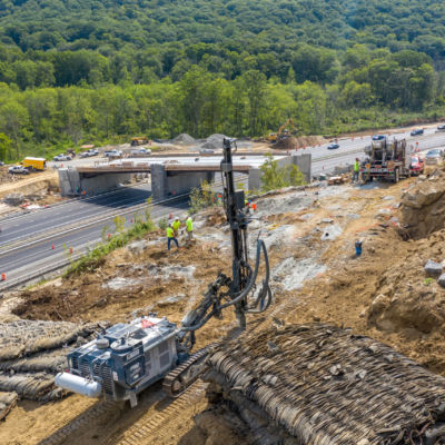 Baystate Blasting - Taconic State Parkway. NY Drone Photography by Photoflight Aerial Media. Subject to copyright ©Photoflight Aerial Media