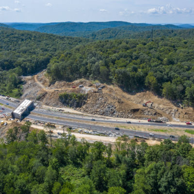 Baystate Blasting - Taconic State Parkway. NY Drone Photography by Photoflight Aerial Media. Subject to copyright ©Photoflight Aerial Media