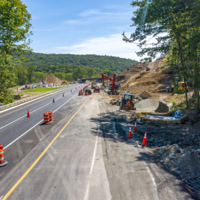 Baystate Blasting - Taconic State Parkway. NY Drone Photography by Photoflight Aerial Media. Subject to copyright ©Photoflight Aerial Media