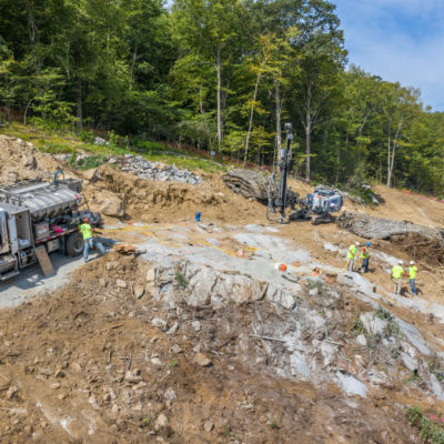 Baystate Blasting - Taconic State Parkway. NY Drone Photography by Photoflight Aerial Media. Subject to copyright ©Photoflight Aerial Media