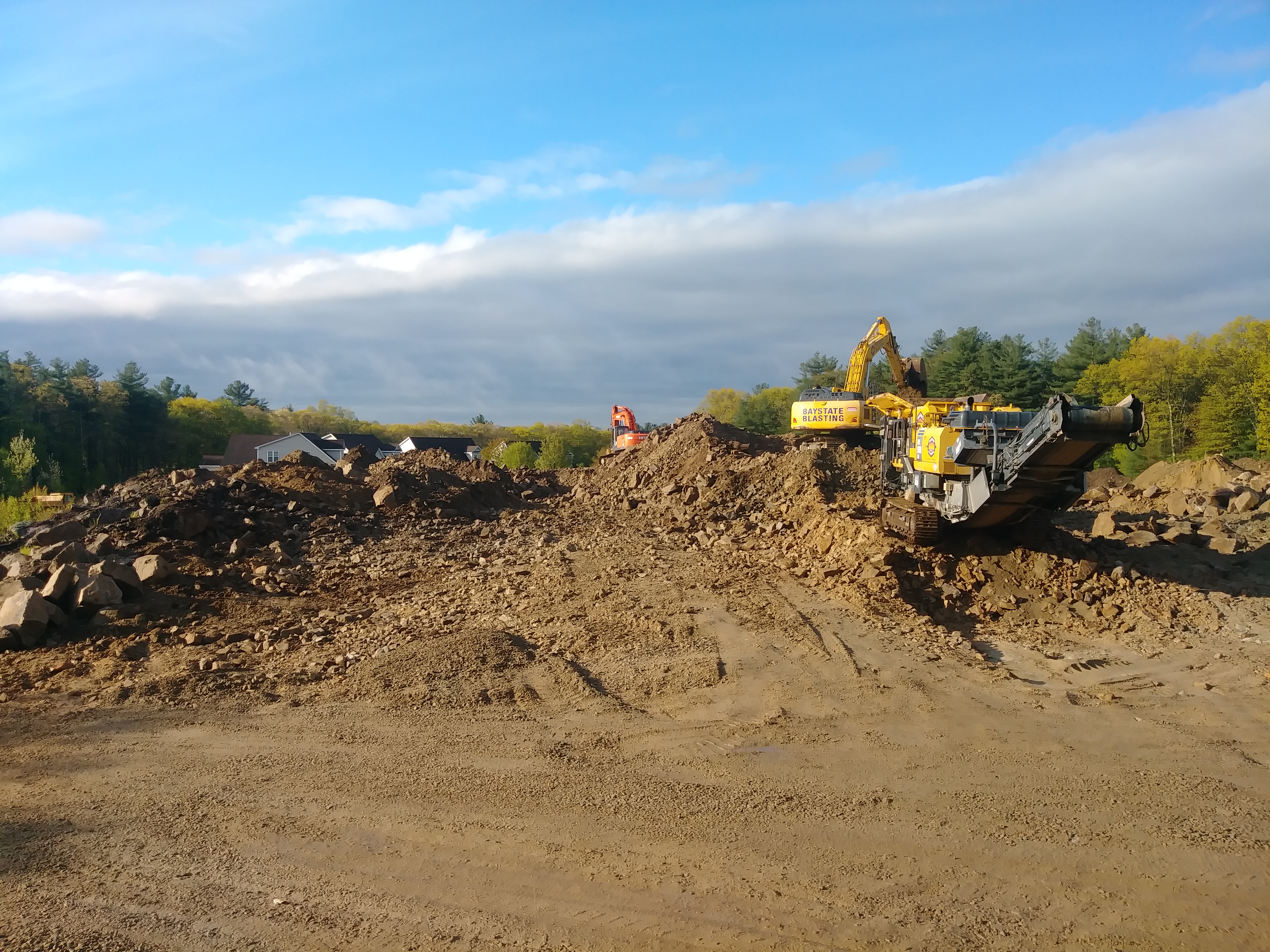Upton Ridge - Upton, MA - Crushing project photo 1