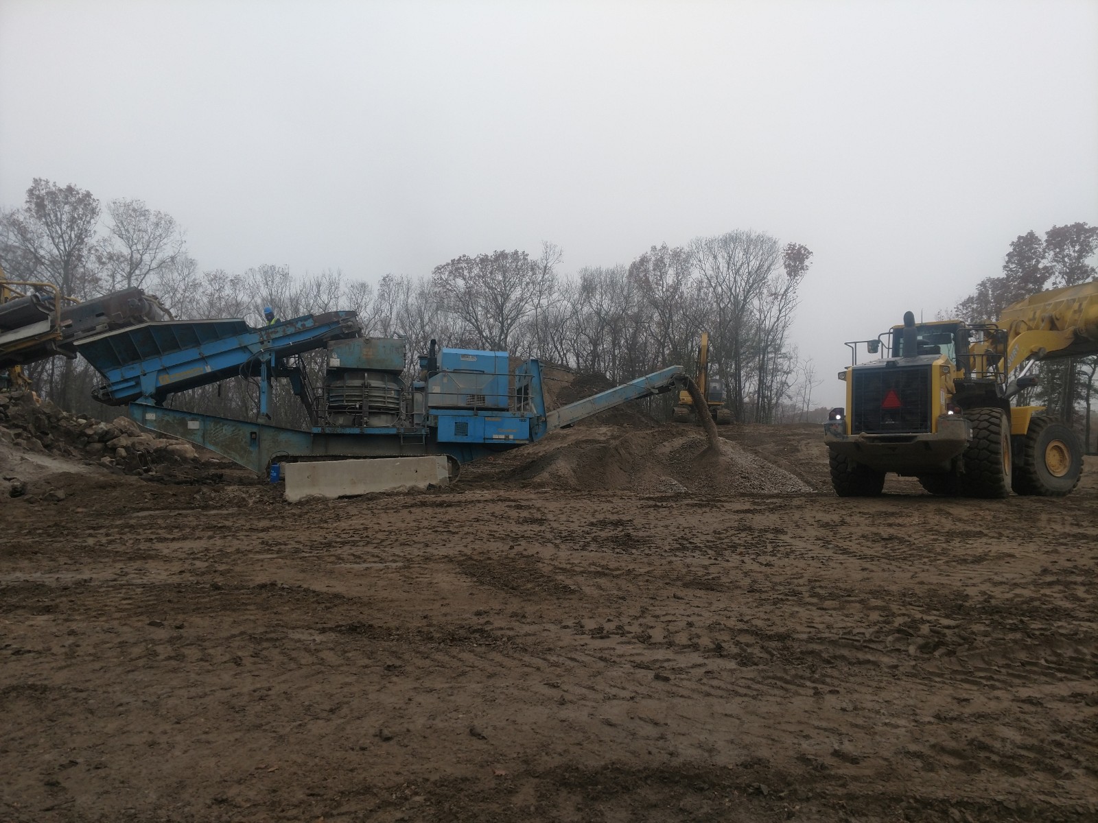 Hopkinton LNG Replacement Project 1903 - Crushing project photo 2